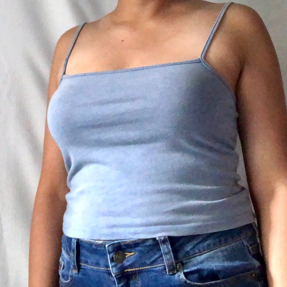 soft blue Brandy 💕 Melville tank